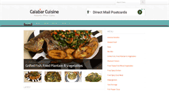 Desktop Screenshot of calabarcuisinehouston.com